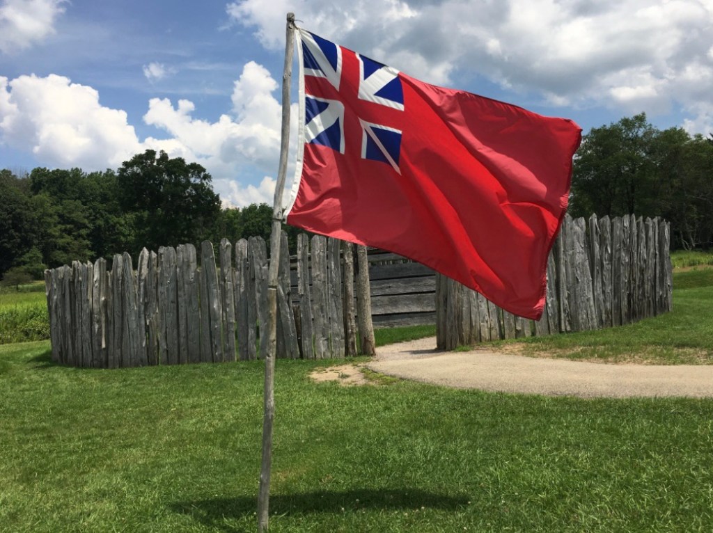 This picture was taken at Ft. Necessity when I was doing research for Jon Everett and the Hall of History.